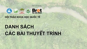 DANH SÁCH CÁC BÀI THUYẾT TRÌNH